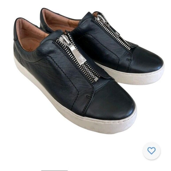 frye lena low top leather sneaker